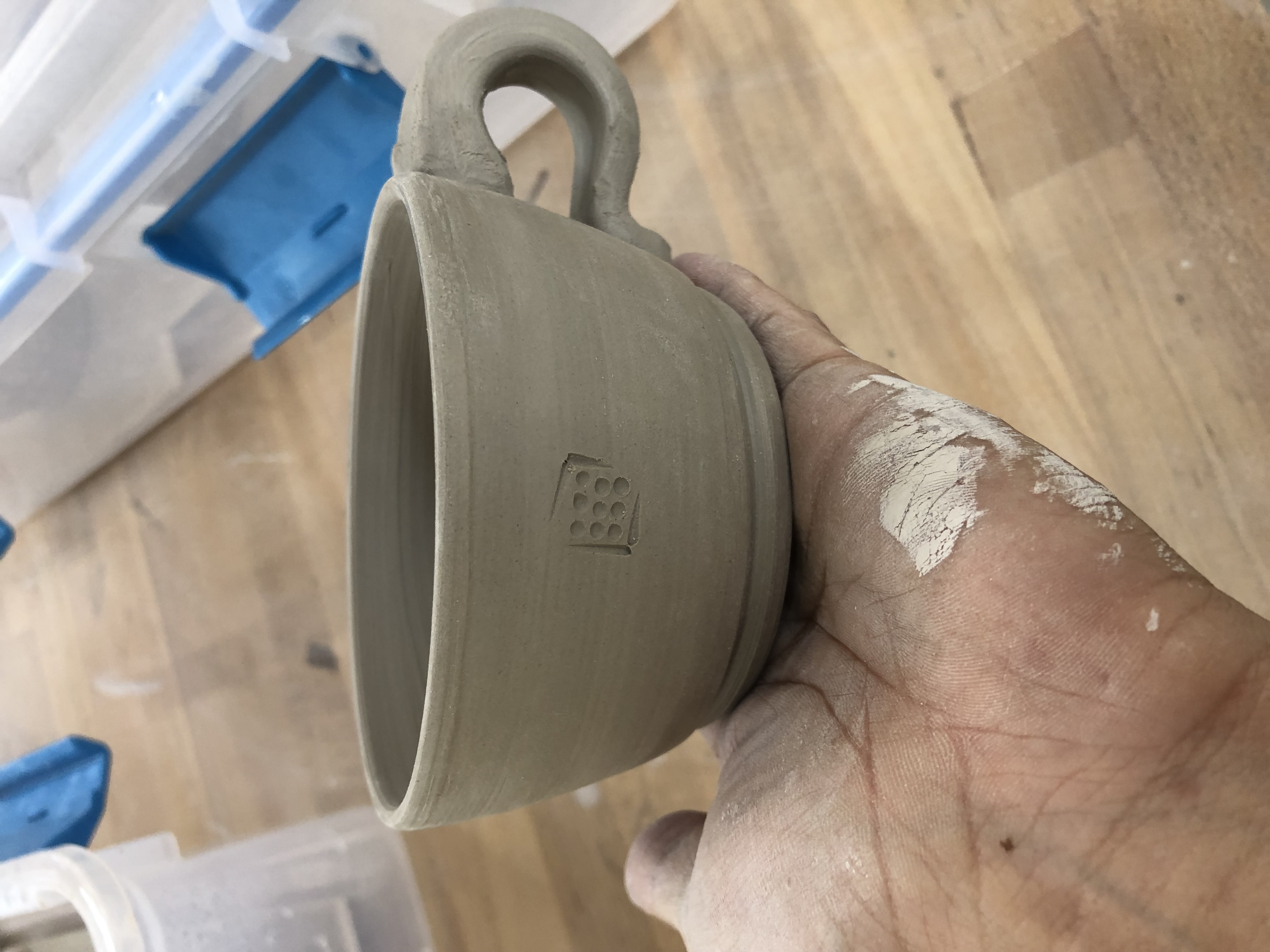 Mug in progress